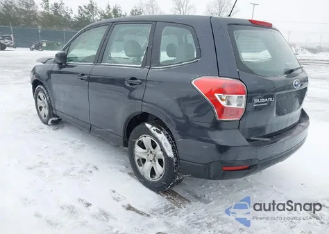 2014 Subaru Forester 2.5I z USA, uszkodzony, nr VIN JF2SJAAC1EH435608